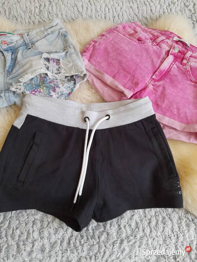 Krótkie spodenki 3 pary XSS Bogatynia sprzedam