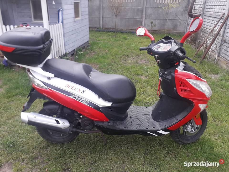 DUŻY Romet router DELUXE 8 50 4t 8700 2014r Kiełczewek