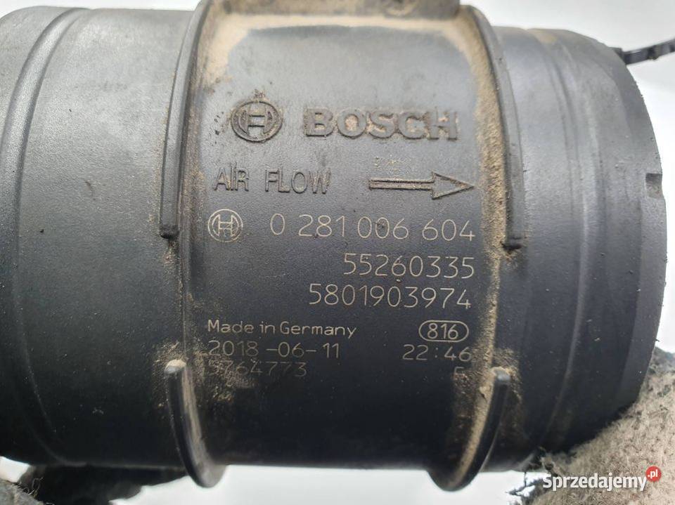 PRZEPŁYWOMIERZ IVECO DAILY 35S14 5801903974 kujawsko-pomorskie Lipno