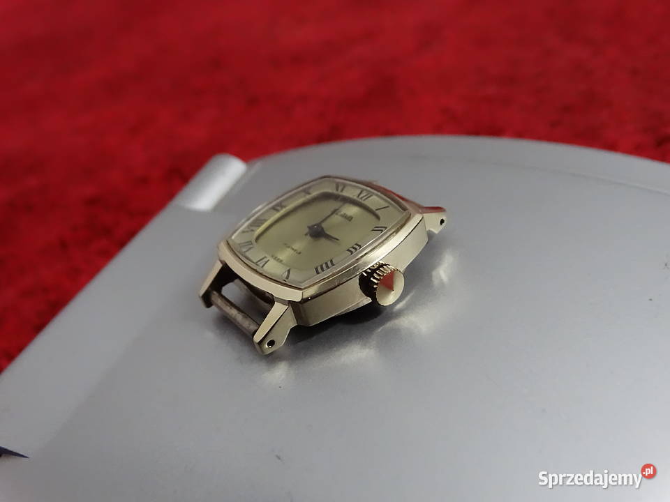 Elegancka Vintage SLAVA 17 Jewels Pozłacana AU5 sprzedam