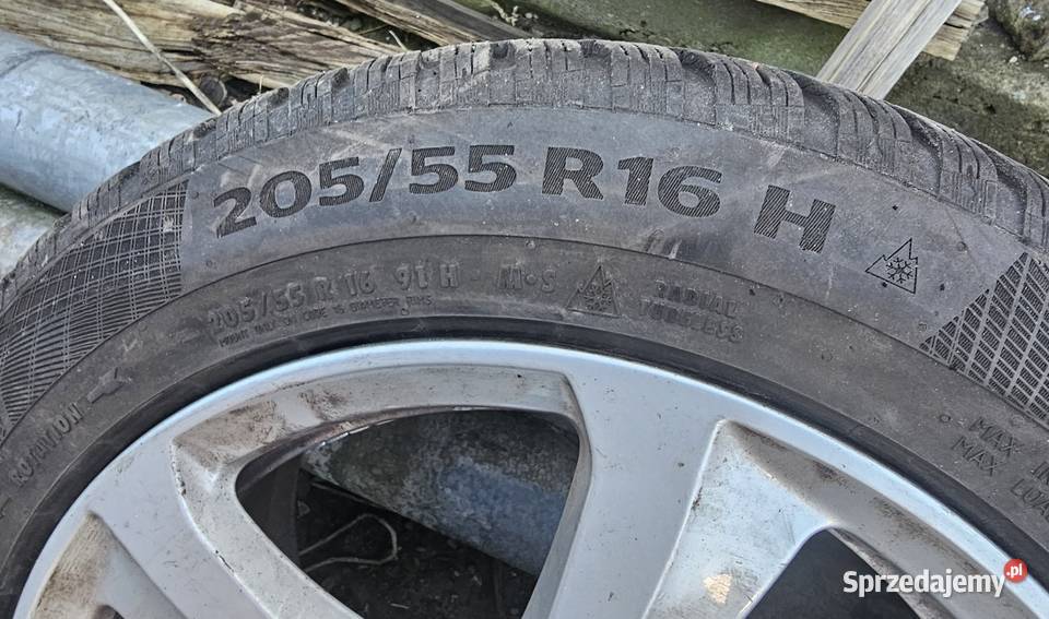 Orginalne felgi Audi 16z oponami zimowymi na 23 zachodniopomorskie Koszalin