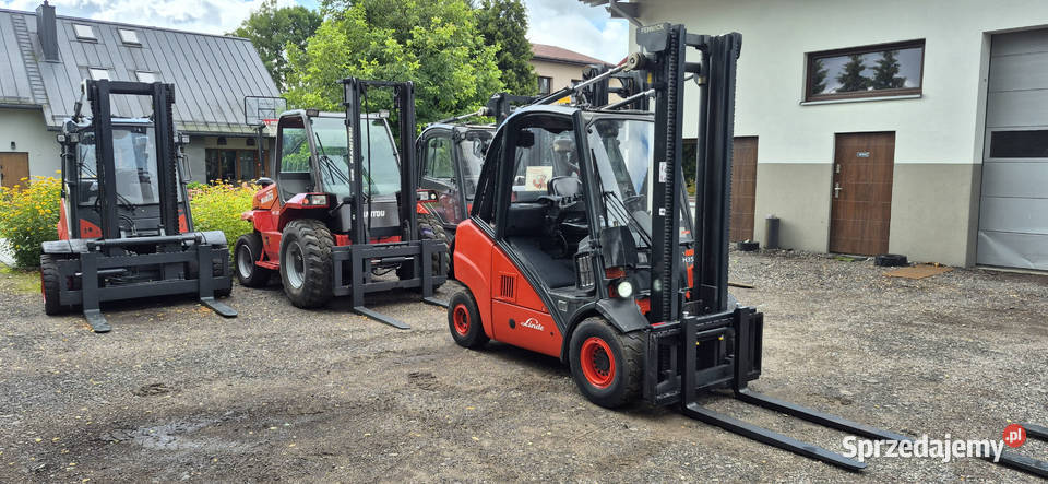 Wózek Widłowy Linde H35T Udźwig 3500 4 sekcje Małkinia Górna