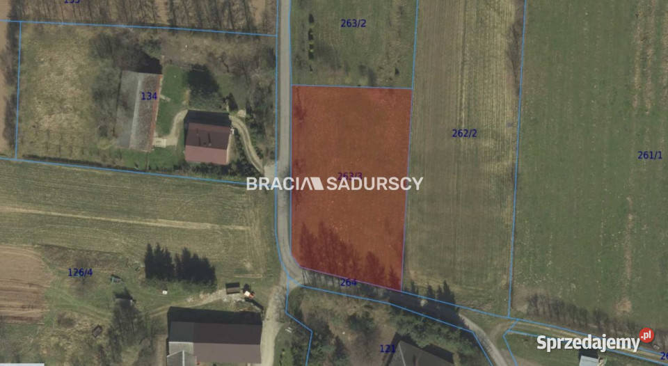 sprzedaży gruntu 2000m2 Bochnia 61m sprzedam