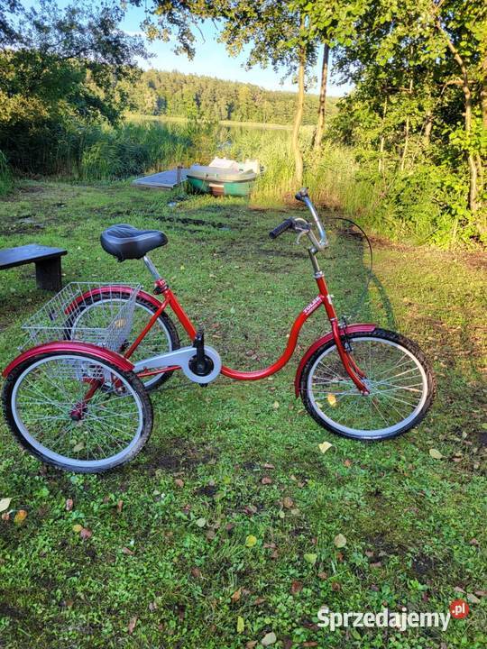 Prawie nowy Rower trójkołowykoła 24 zachodniopomorskie Barlinek