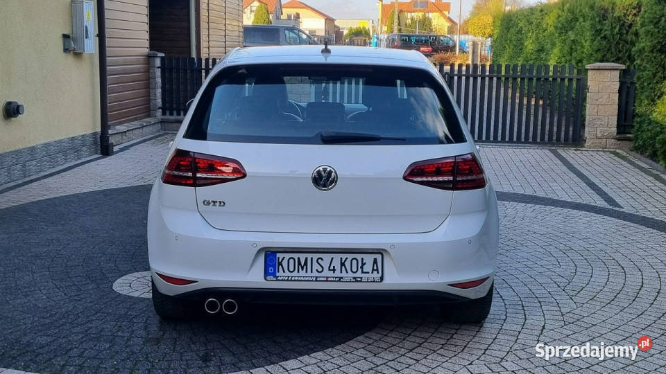 Volkswagen Golf GTD DSG 20 184 Bogata Wersja ogranicznik prędkości
