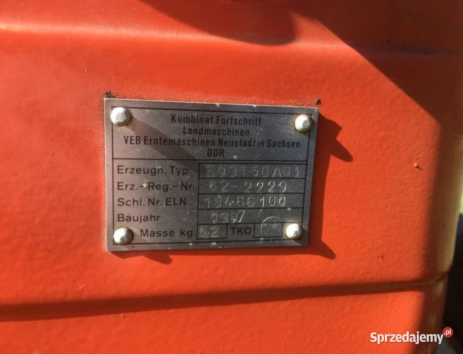 Traktorek ogrodowy fortschritt e 93150 e930 Zielona Góra