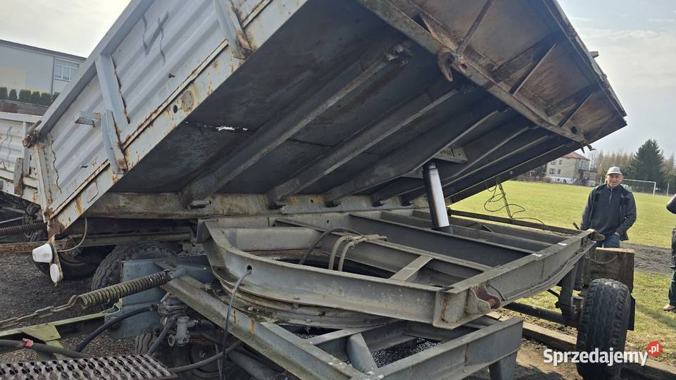 Przyczepa wywrotka d47 zarejestrowana d 732 wywrotki Siedlce