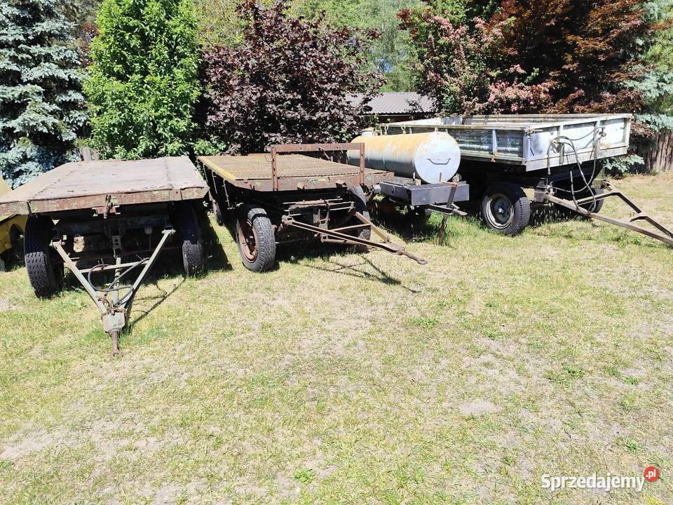 Przyczepa platforma wywrotka ręczna thk5 lubuskie Krosno Odrzańskie
