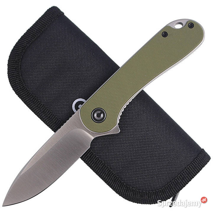 Nóż składany CIVIVI Elementum Flipper Green G10 Akcesoria, narzędzia i noże Warszawa sprzedam