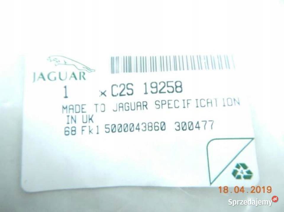 ZAŚLEPKA MECHANIZMU RÓŻNICOWEGO JAGUAR XTYPE Listwy sprzedam