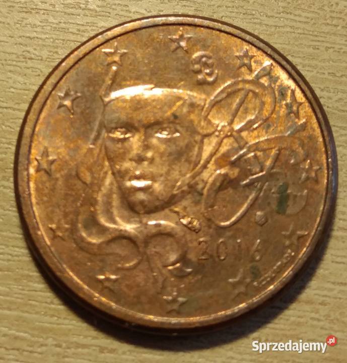 Moneta 1 euro cent FRANCJA 2016 moneta obiegowa sprzedam