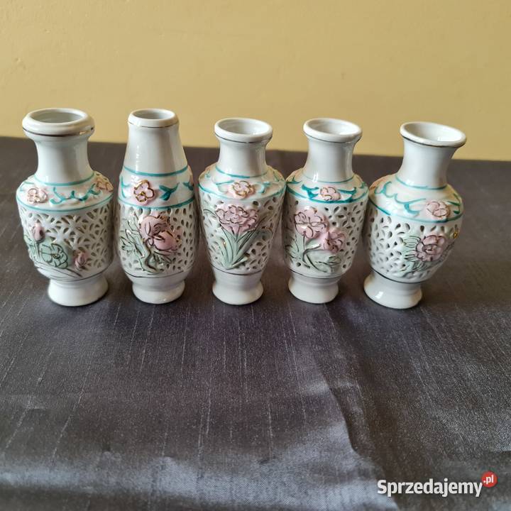 Małe wazoniki porcelanowe Warszawa