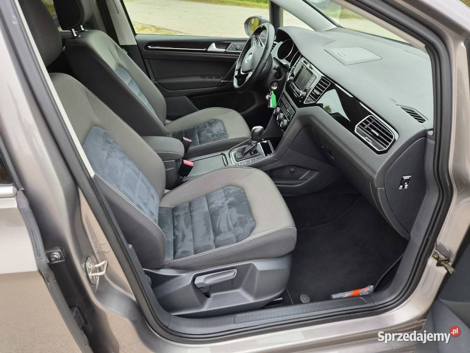 VW Golf Sportsvan 2014r 20D 150 Automat Mały lubelskie Góra Puławska