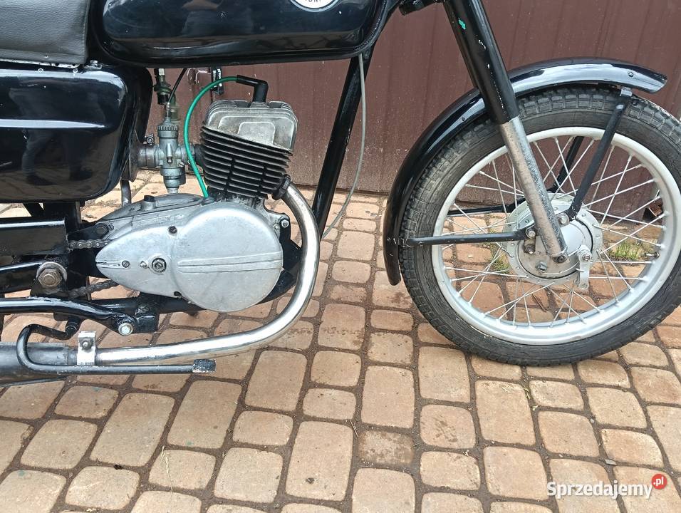 WSK 125 na chodzie Kielnarowa