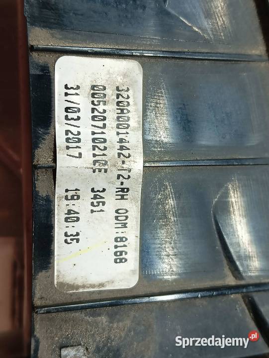LAMPA TYŁ W KLAPĘ PRAWA 5D HB EUROPA Fiat Tipo Lampy tylne