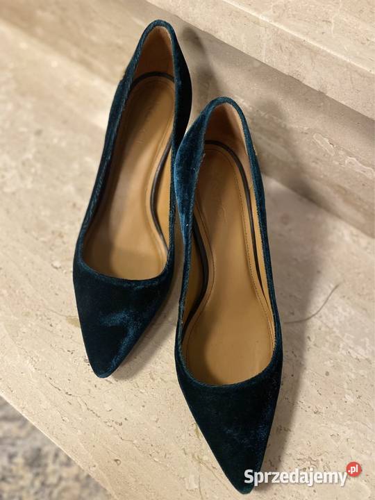 KAZAR szmaragdowe czółenka r 38 Kazar Kraków