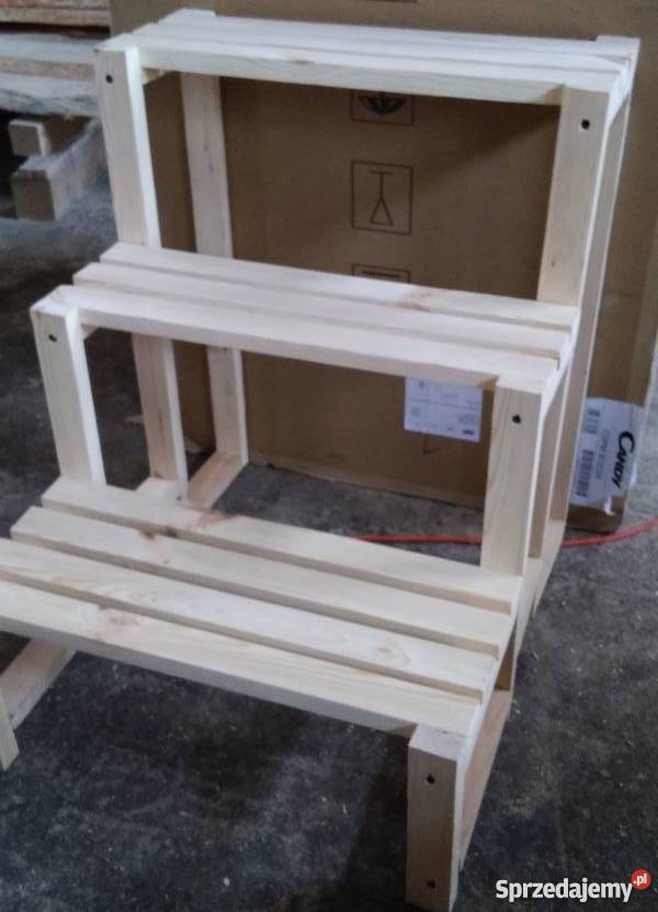 Super kwietnik regał drewniany 50 x 20 x 60 Bydgoszcz