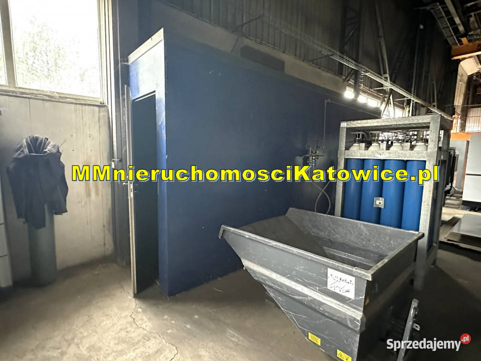 Hala produkcyjna z suwnicą do wynajęcia Chorzów 618m2