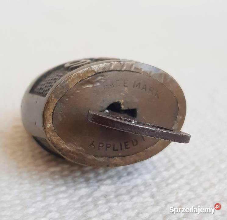 Stara mosiężna kłódka mazowieckie Warszawa sprzedam