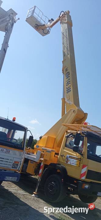 Wumag WT 350 podnośnik koszowy Rok produkcji 1995 Podnośniki koszowe Kęty