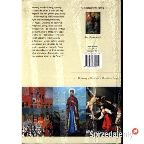 Historie Świętych Dacjusz Ezechiel sprzedam