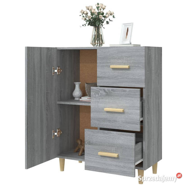 Szafka szary dąb sonoma 695x34x90 materiał Pozostałe mazowieckie Warszawa