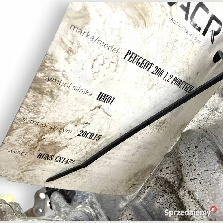 SILNIK HM01 HMZ Citroen C1 II C3 III C4 DS3 12 osobowe lubelskie Chełm