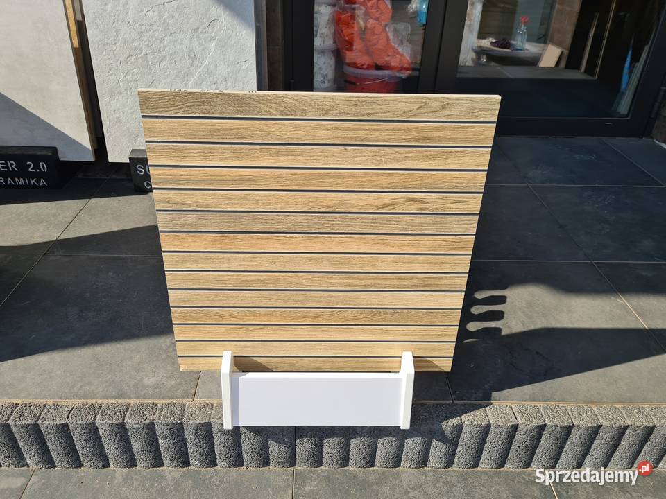 PŁYTKA gres OAK DECK STR KORATER 598X598X18 Opoczno