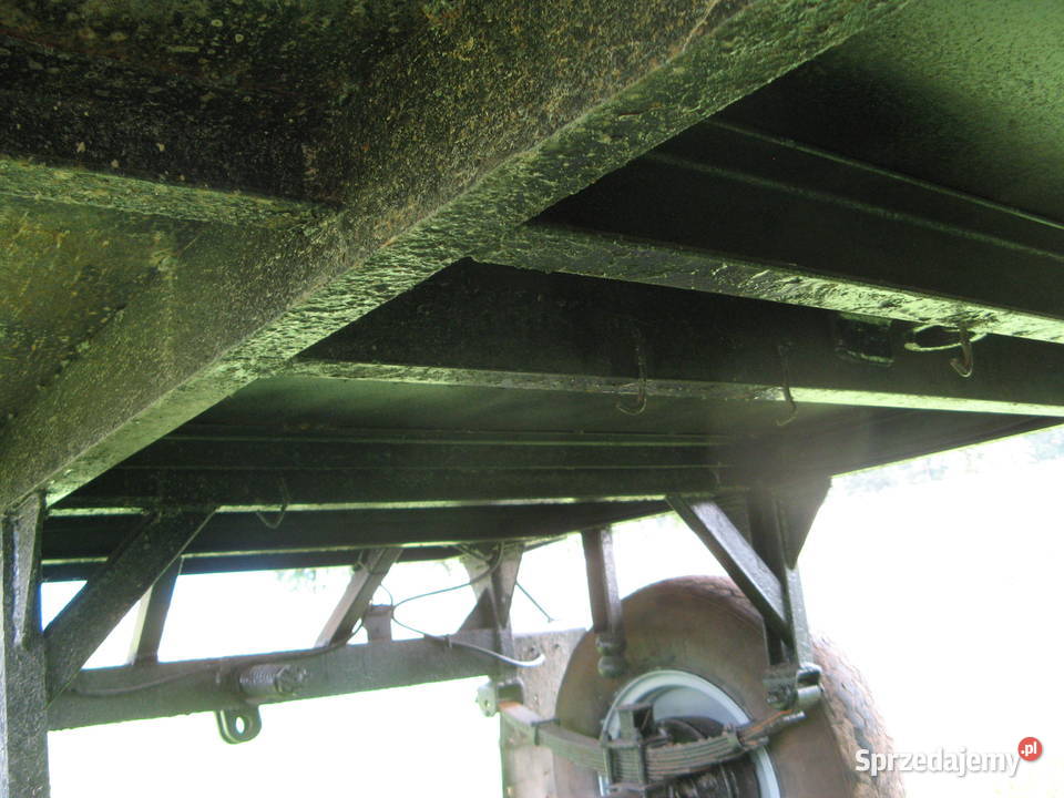 przyczepa d46 d35 d732 2 stronny wywrot stan lubelskie Ryki sprzedam