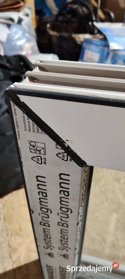 Okno FIX 220x40 Antracyt NOWE Okna ścienne mazowieckie Gostynin