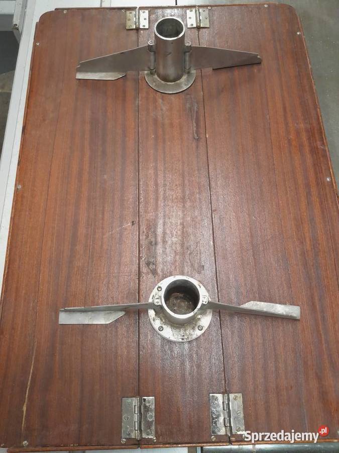 Stolik jachtowy3 części do odnowienia sprzedam