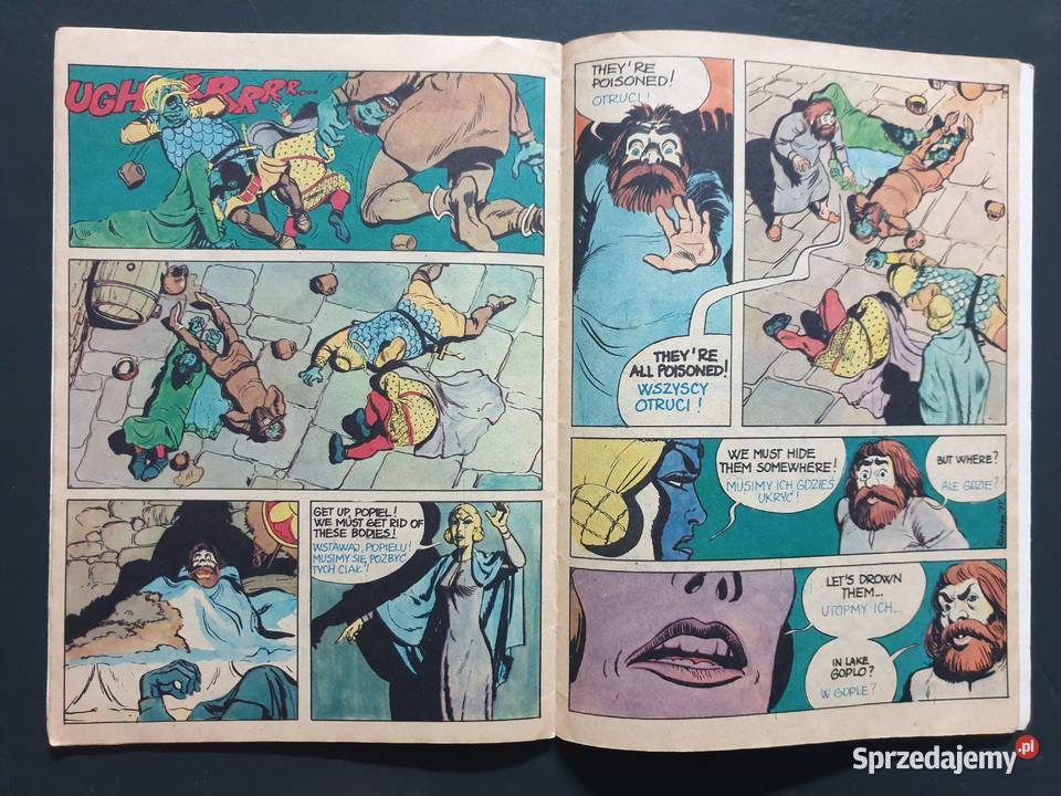 Opowieść o Popielu i Myszach jęz angielski Komiksy pomorskie Gdynia