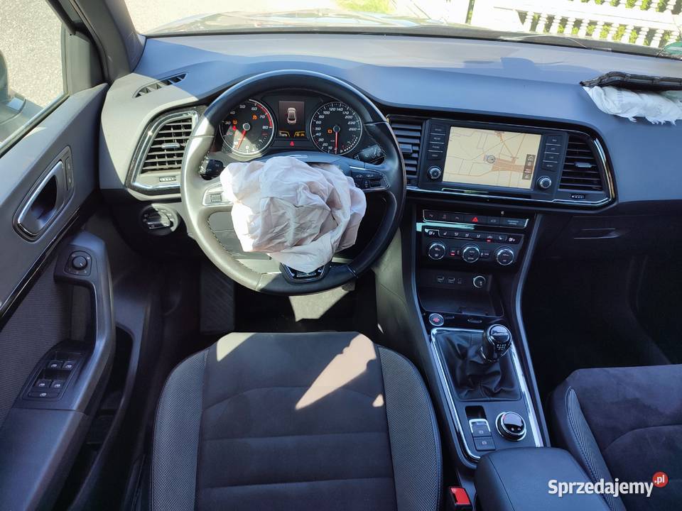 Seat Ateca 15TSI 150 4DRive Mega Excelent autoalarm wielkopolskie Turek sprzedam