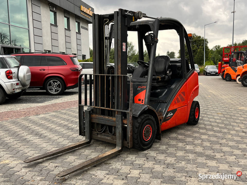 Wózek widłowy Linde H25T02 25 t LPG triplex 471 Kęty