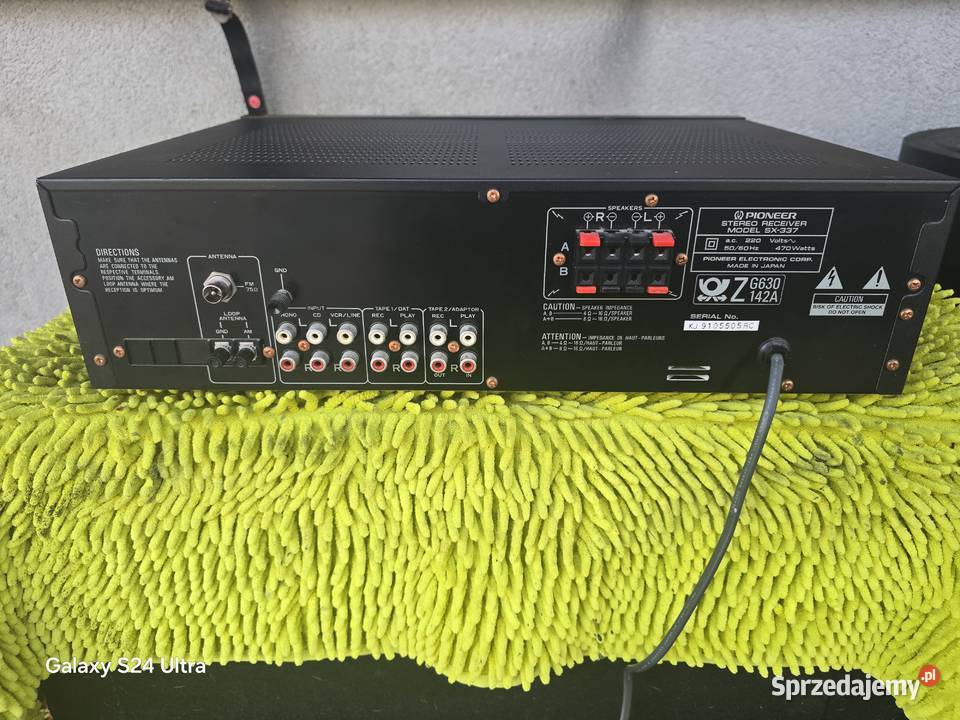 amplituner pioneer sx337 stereo Amplitunery Elektronika Chełm Śląski sprzedam