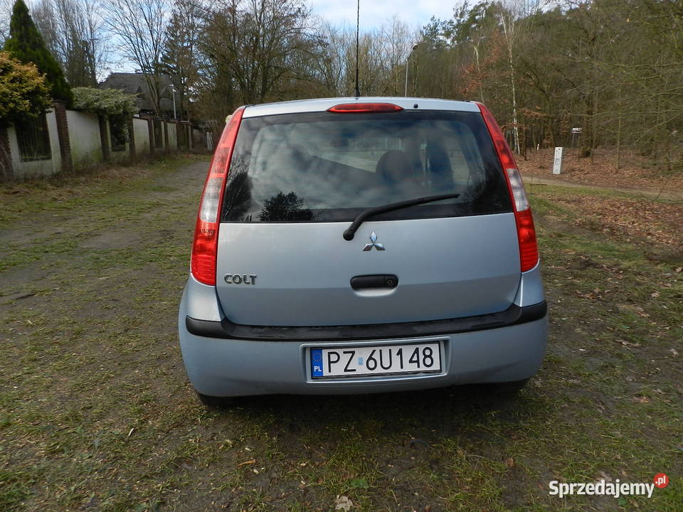 Mitsubishi Colt VI Benzyna 13 KLIMA 5drzwi Tani centralny zamek Puszczykowo
