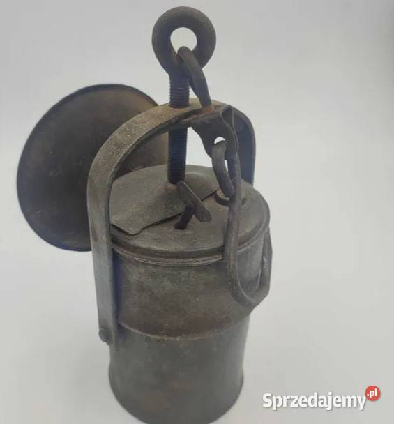 Lampa karbidowa górnicza lata 2030 Katowice