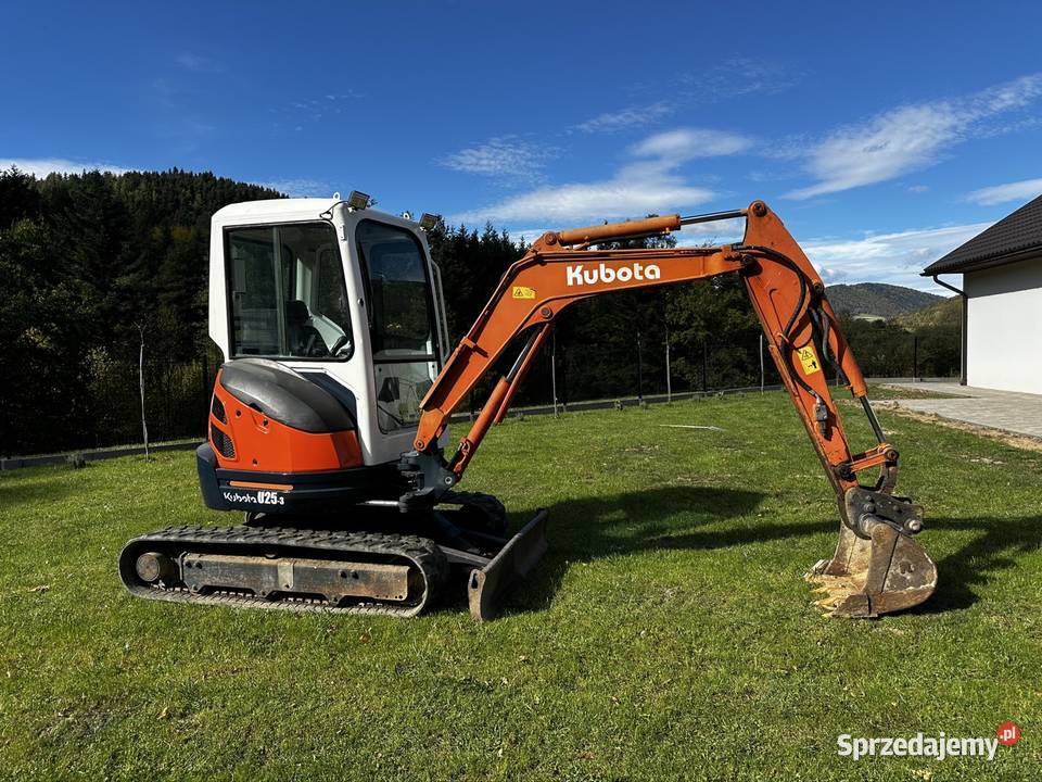 Kubota U253 dużym serwisie bez wycieków mocna Kabina Nowy Sącz