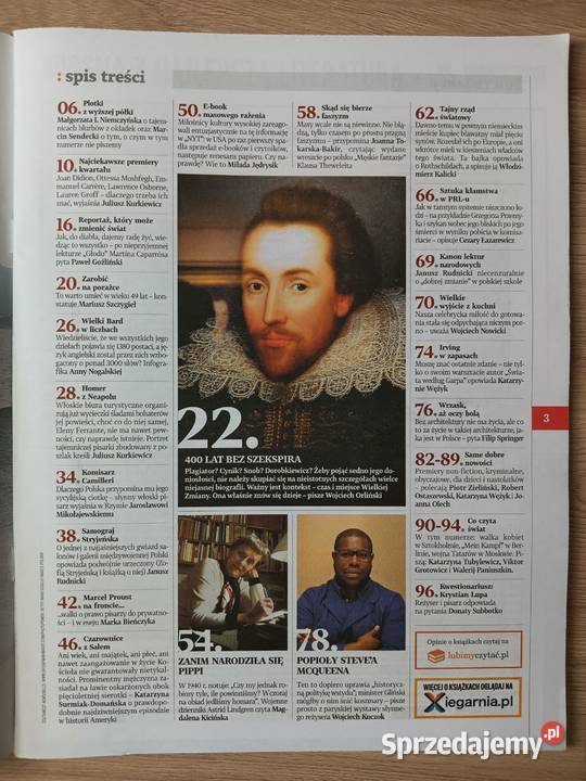 Książki Magazyn do czytania 1 20 marzec 2016 Kraków
