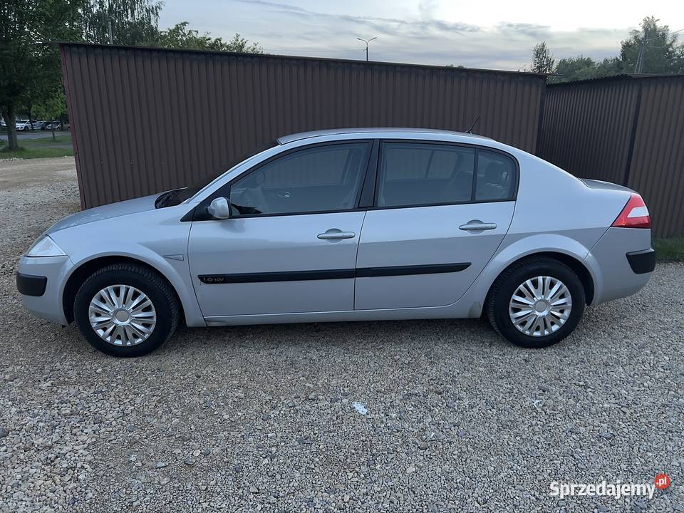 Renault Megane II Sedan 16 16V Benzyna 113 manualna śląskie