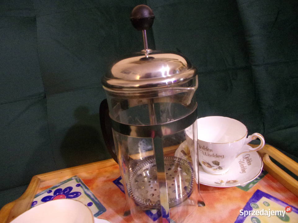 Angielski ZAPARZACZ Z TŁOKIEM DO KAWY HERBATY mazowieckie Warszawa sprzedam