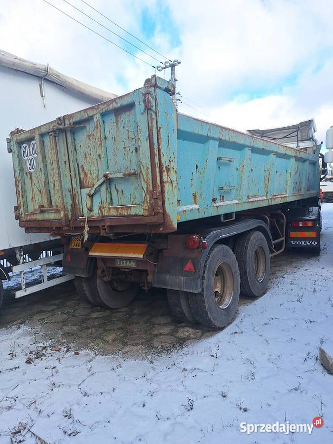 Naczepa wywrotka 2 osie bliźniak krótka resor Warszawa sprzedam