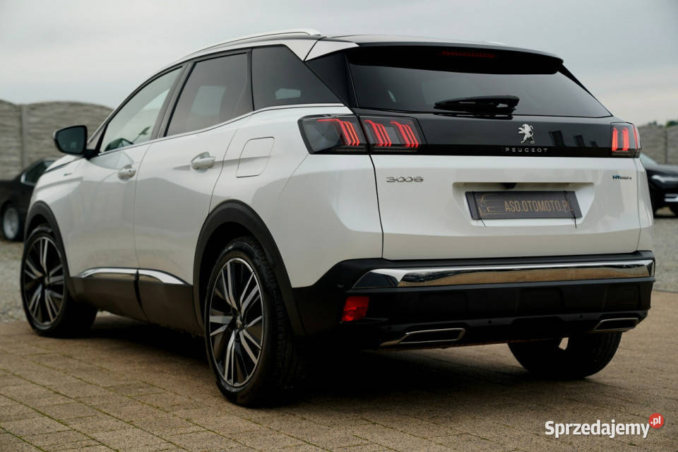 Peugeot 3008 GT ful led skóra masaze ACC kamery światła przeciwmgielne 3008 Otmuchów