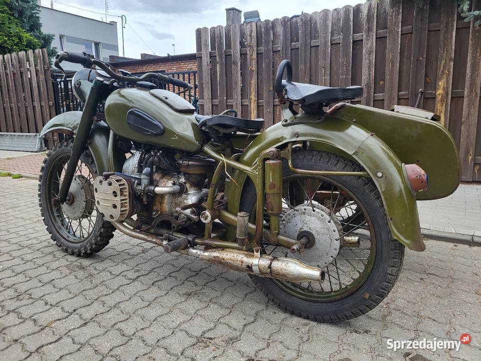 K 750 W wojskowa mw kmz mt k 750m 72 ural dniepr Mogilno