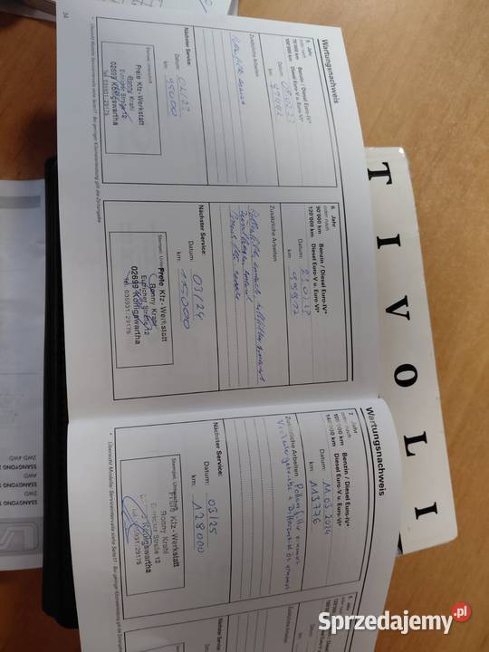 SSANGYONG TIVOLI KGM 16 QUARTZ 4X4 168 Przeb136 światła przeciwmgielne Jelenia Góra