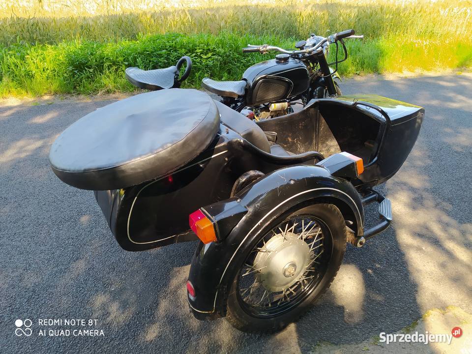 Dniepr mt 12 rusek mw k750 z napędem na kosz Golub-Dobrzyń