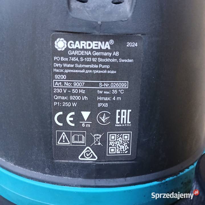 Pompa do wody Gardena Rzeszów