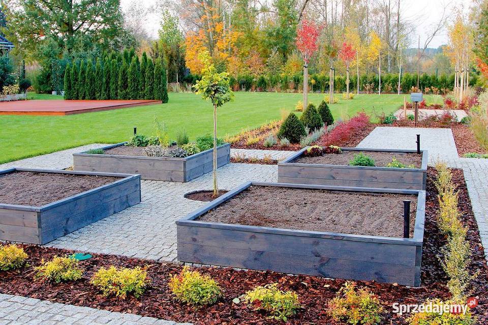 GRZĄDKI drewniane warzywniak 120x80 grządka Pozostałe Kraków
