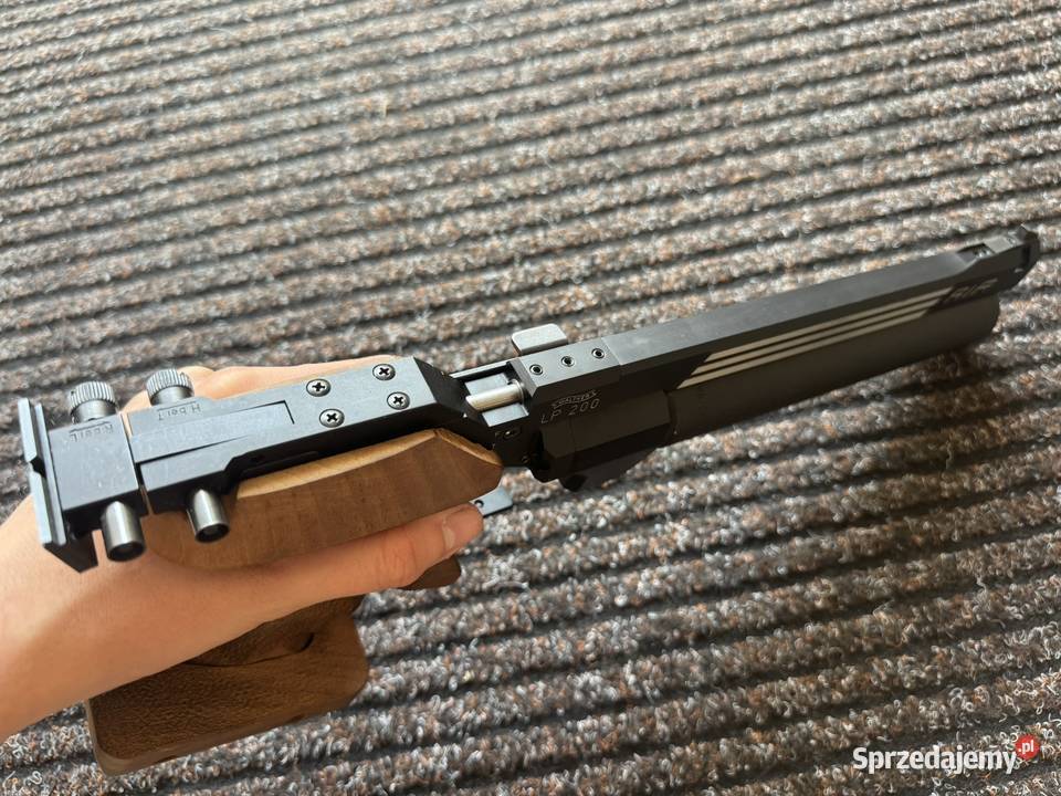 Pistolet Match Walther LP200 Prawy Rozmiar M