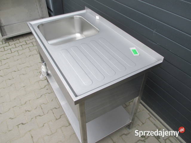 Zlew Gastronomiczny 1 Komorowy z półką 1207090